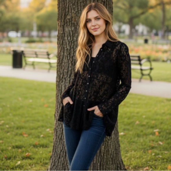 Free People Heather Swinghem Tunic Size Small - Picture 5 of 10